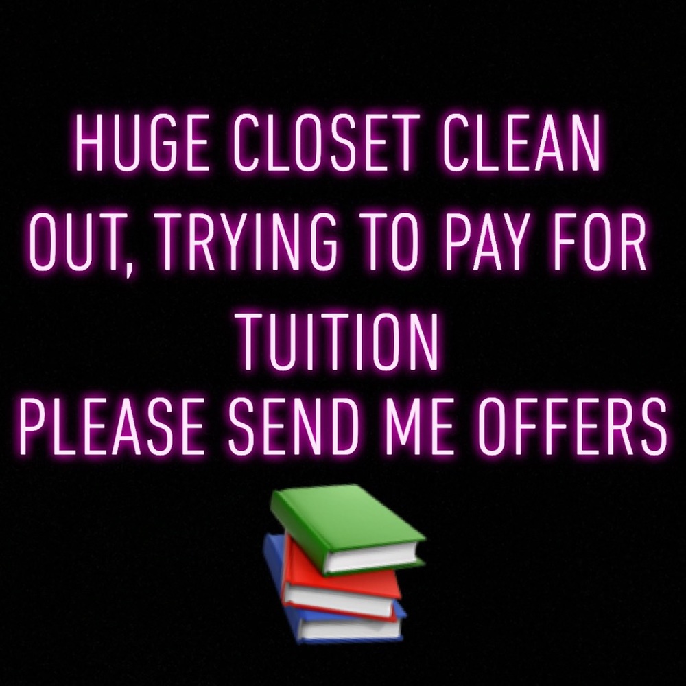 Huge closet clean out!
